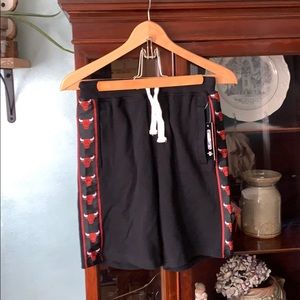 Boys Chicago Bulls basketball shorts NWT